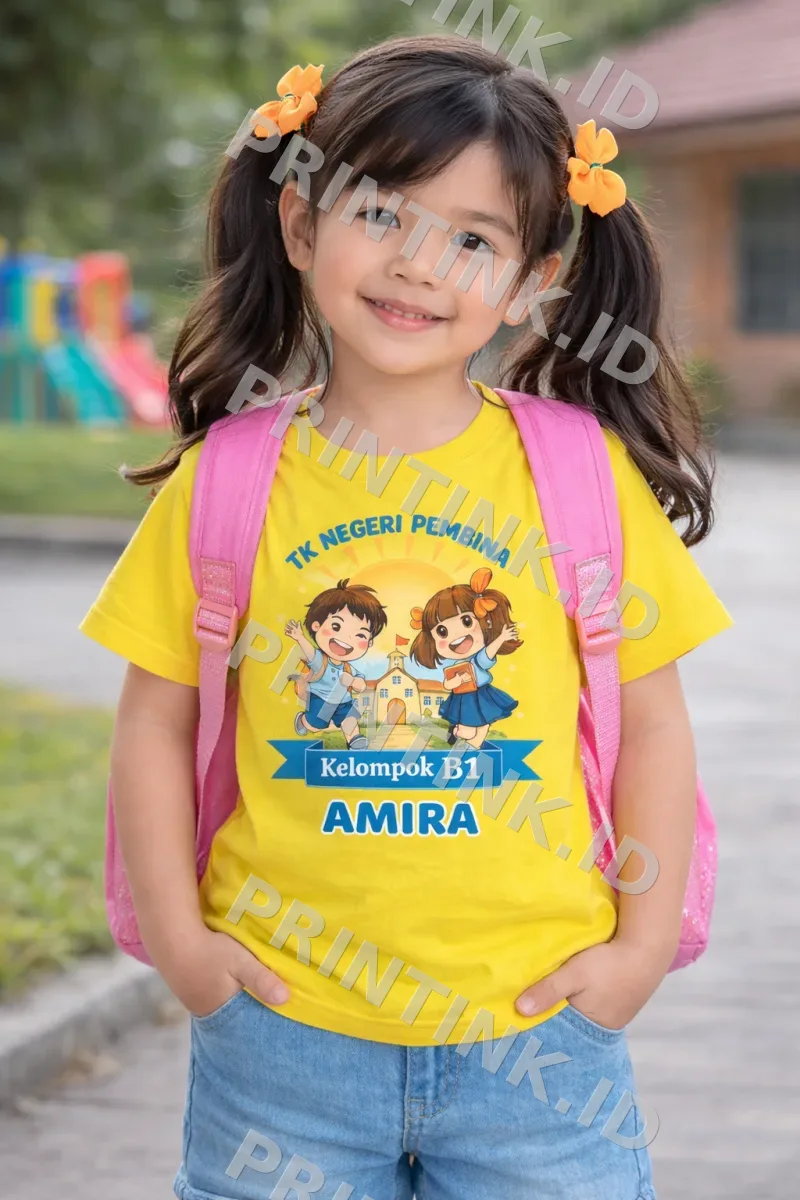 Kaos Anak TK/Paud/SD