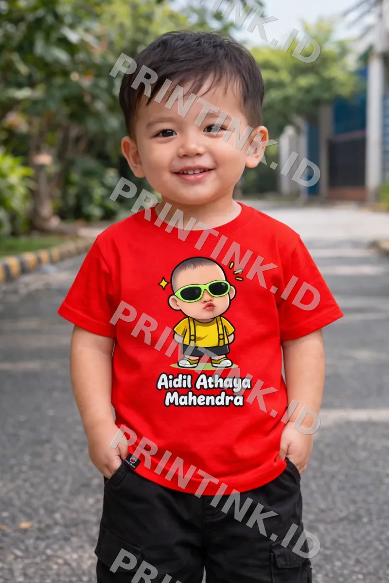Kaos Anak dari Foto