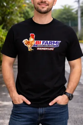 Logo Depan Kaos Ayam Bi Farm