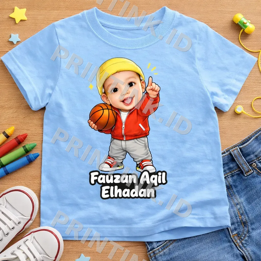 Kaos Avatar Anak Basket