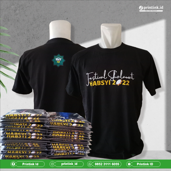 Kaos O-Neck Cotton Bamboo