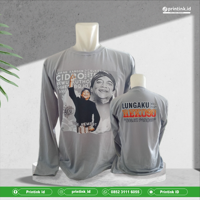 Kaos O-Neck Cotton Combed 30s