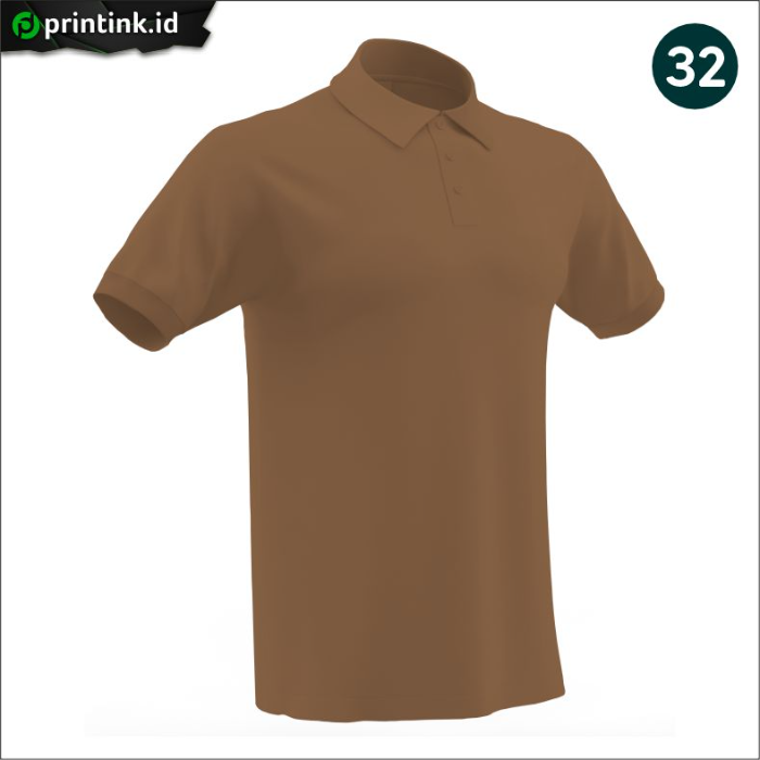Kaos Polo Cotton Combed 30s