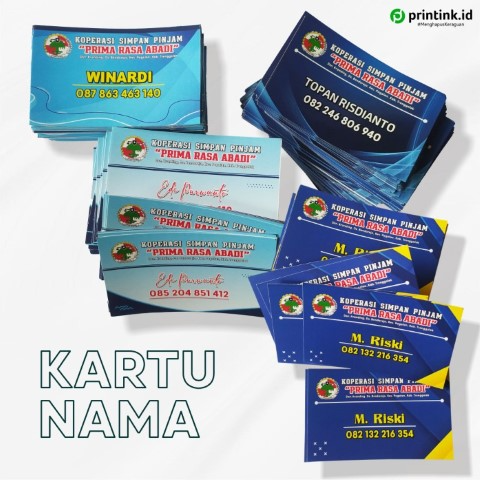 Kartu Nama 100lbr