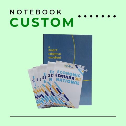 Notebook A6 isi 50 lembar