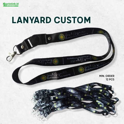 Lanyard / Tali Id Card Custom