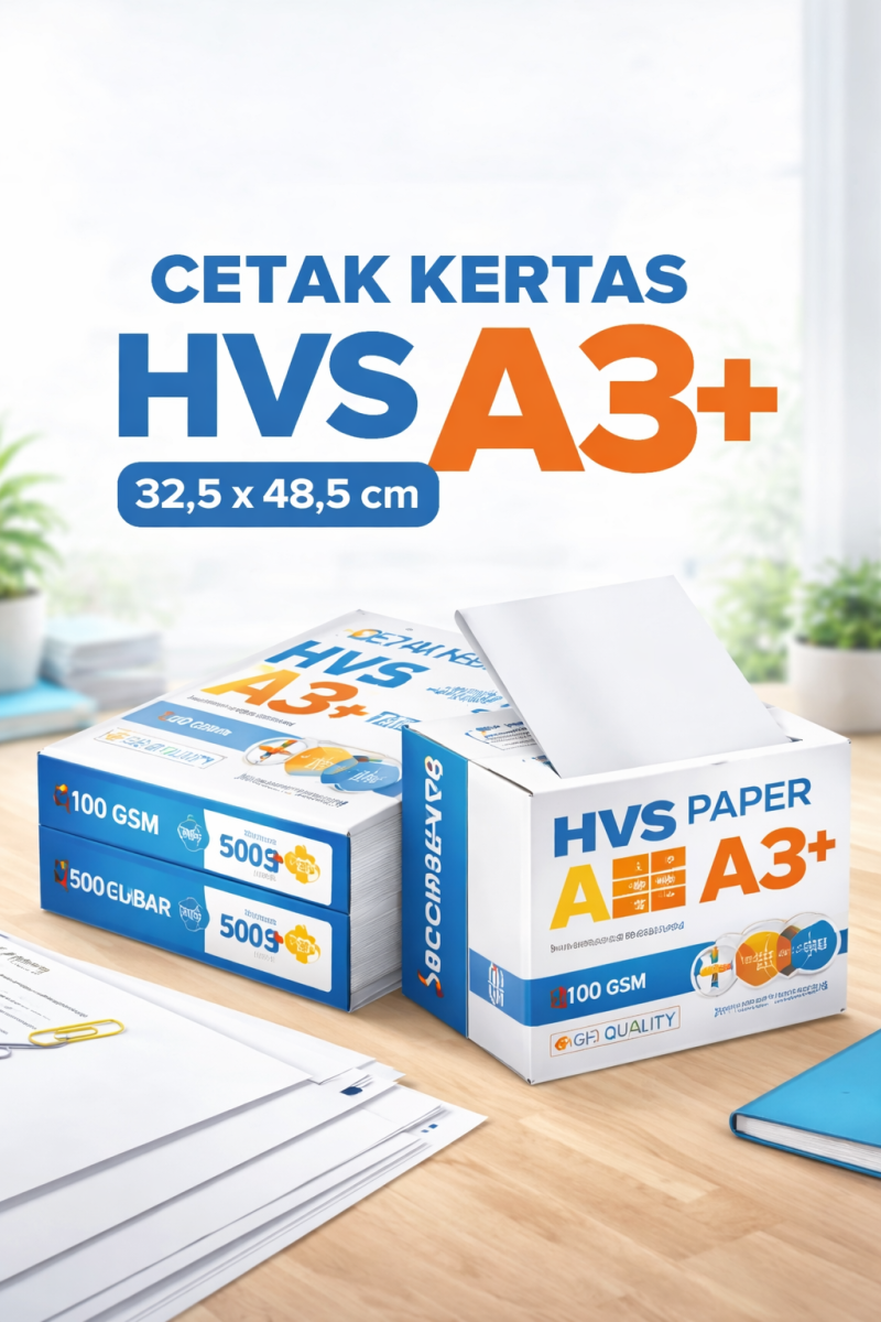 Cetak Kertas HVS A3+