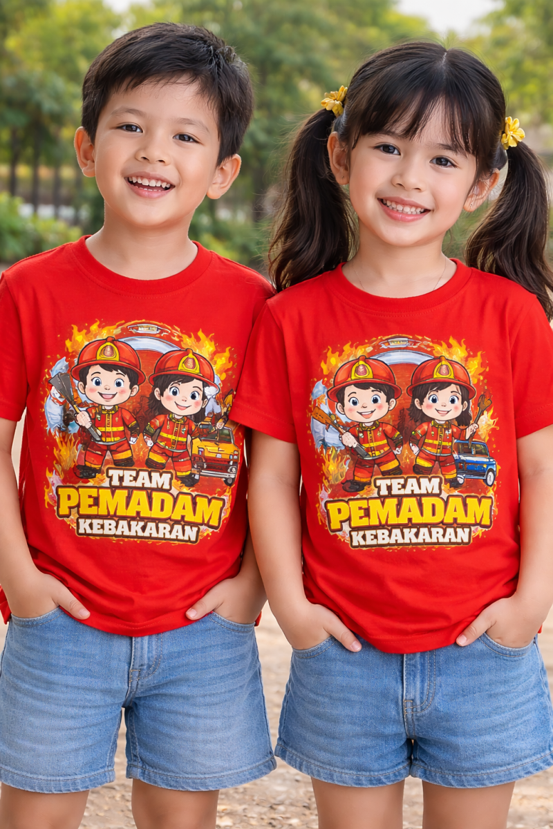 Kaos O-Neck Cotton Bamboo Anak