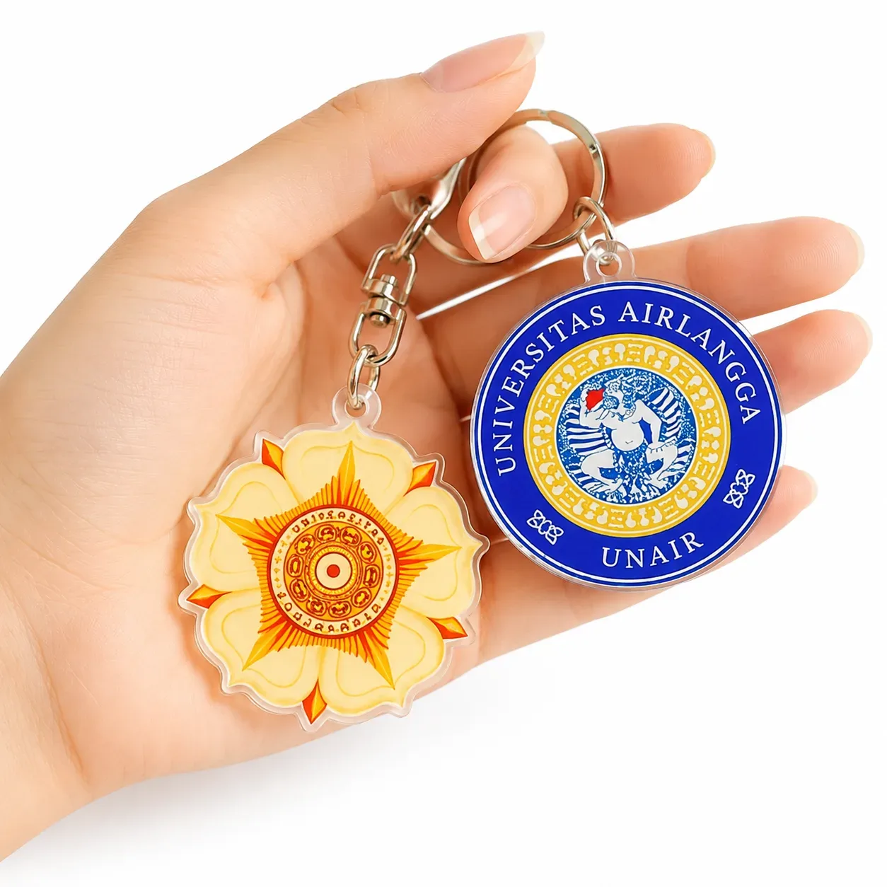 Gantungan Kunci Akrilik Custom 2 Sisi (4mm) - Foto 2