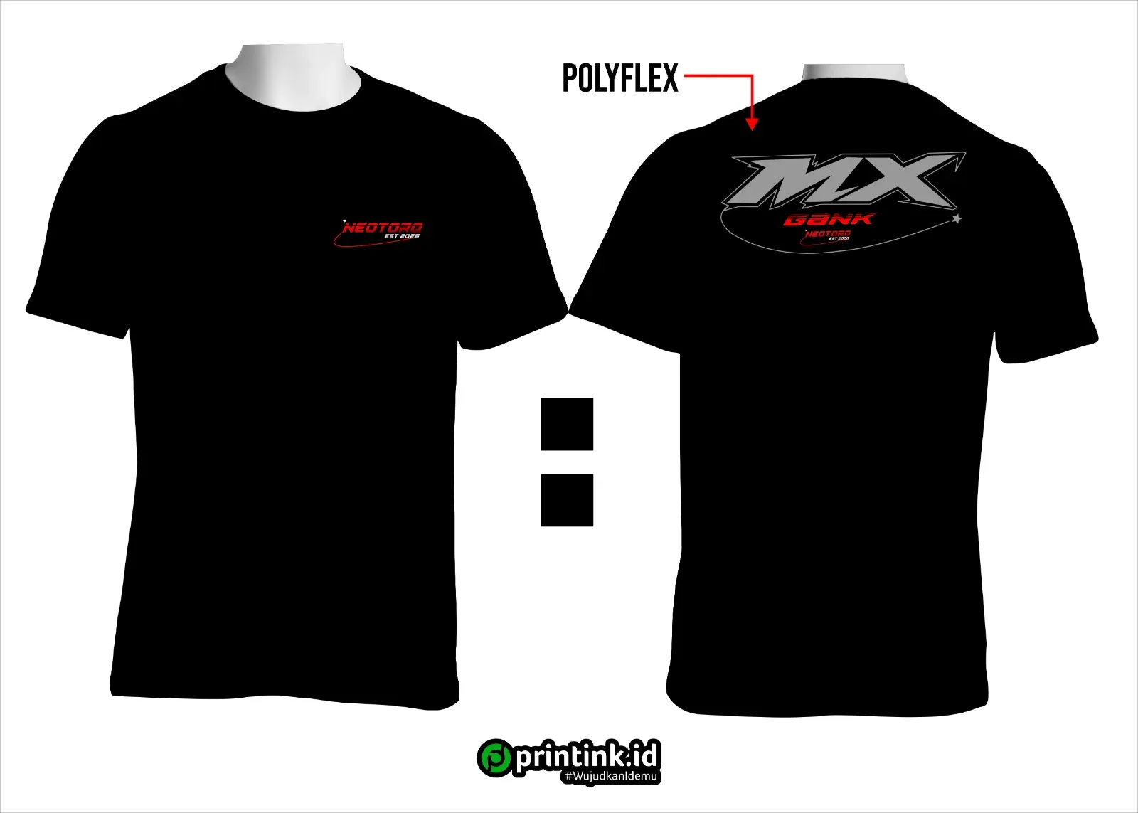 Kaos O-Neck Cotton Combed 24s Dewasa