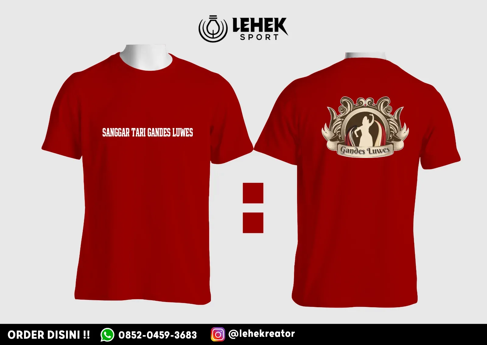 Kaos O-Neck Cotton Combed 24s Dewasa