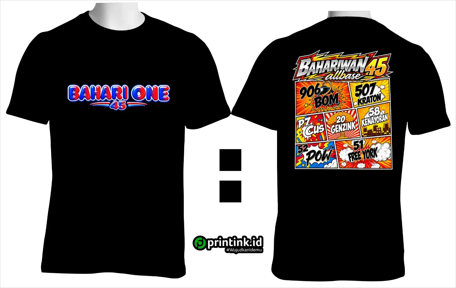 Kaos O-Neck Cotton Combed 24s Dewasa