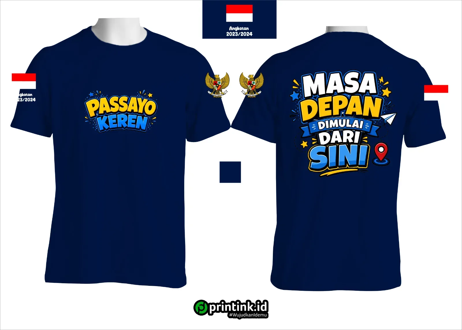 Kaos O-Neck Cotton Combed 24s