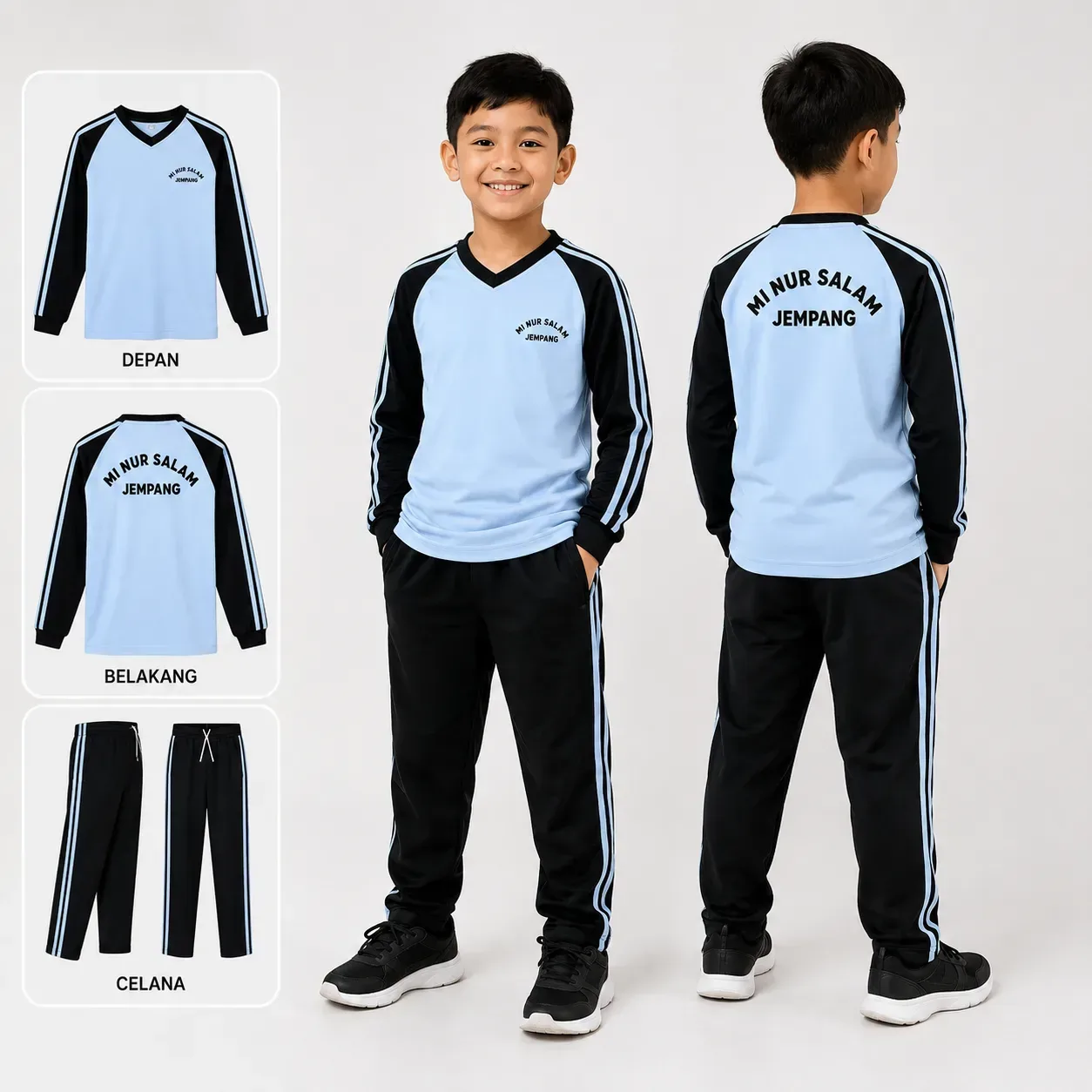 Setelan Olahraga Anak MI/SD Panjang