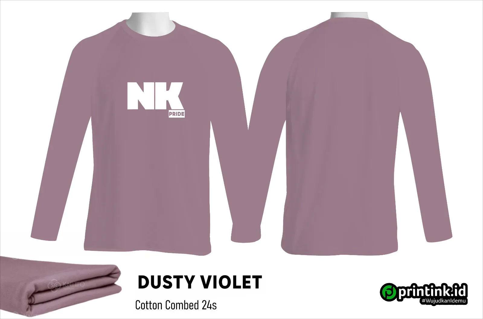 Kaos O-Neck Cotton Combed 24s Dewasa