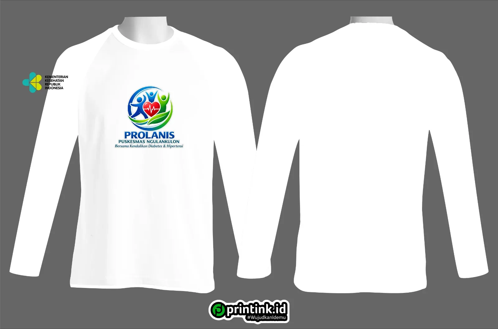 Kaos O-Neck Cotton Combed 24s Dewasa