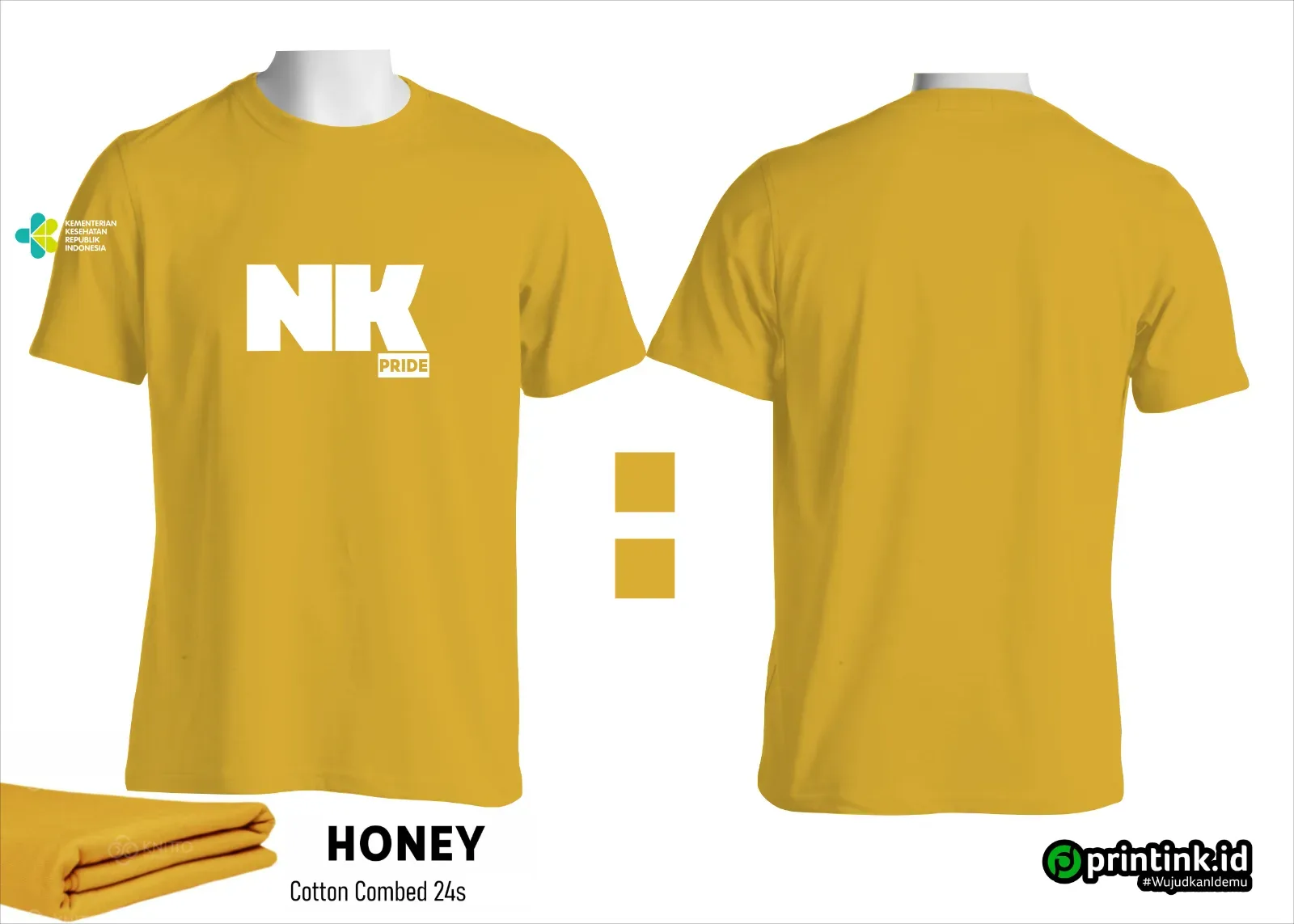 Kaos O-Neck Cotton Combed 24s Dewasa