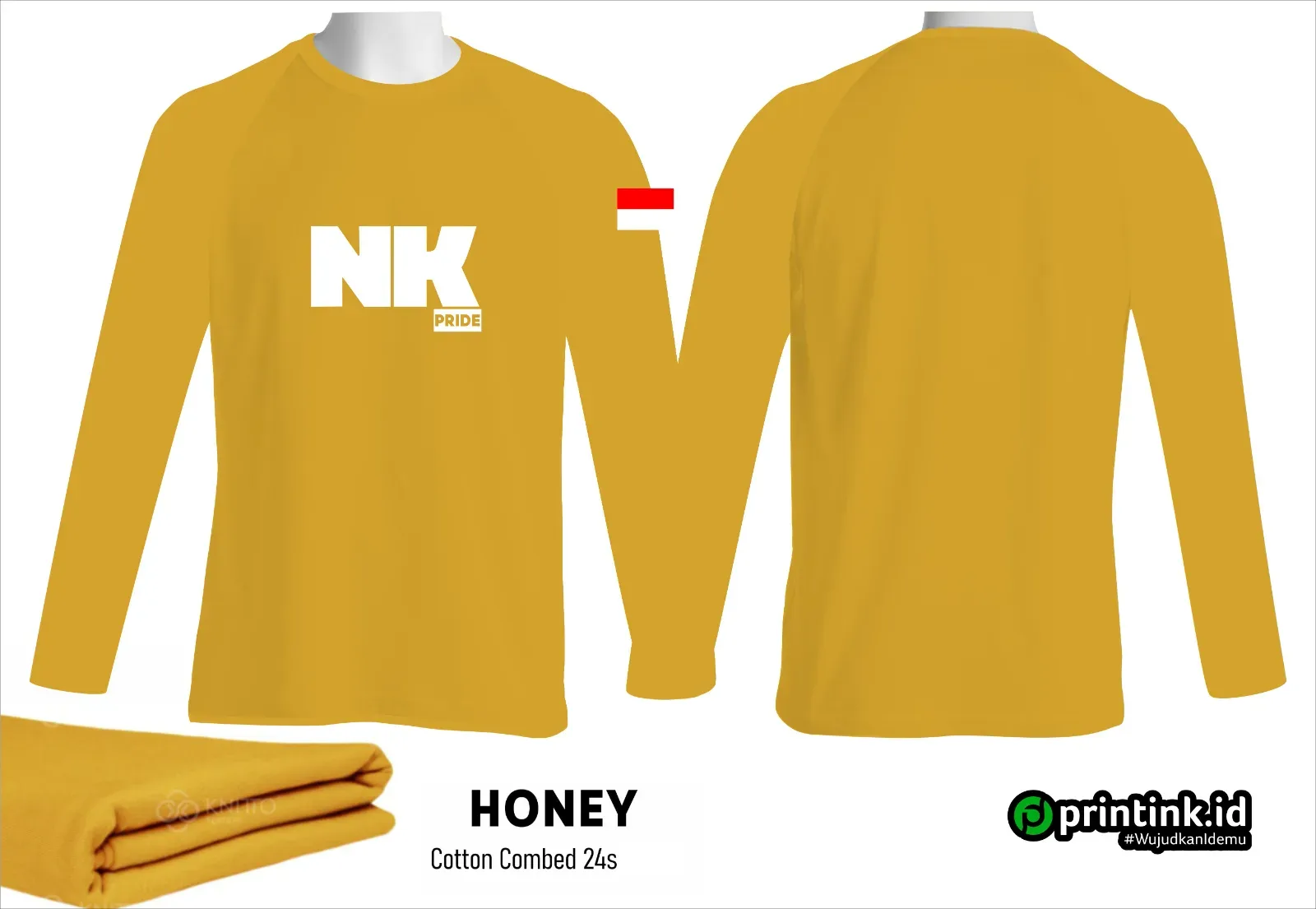Kaos O-Neck Cotton Combed 24s
