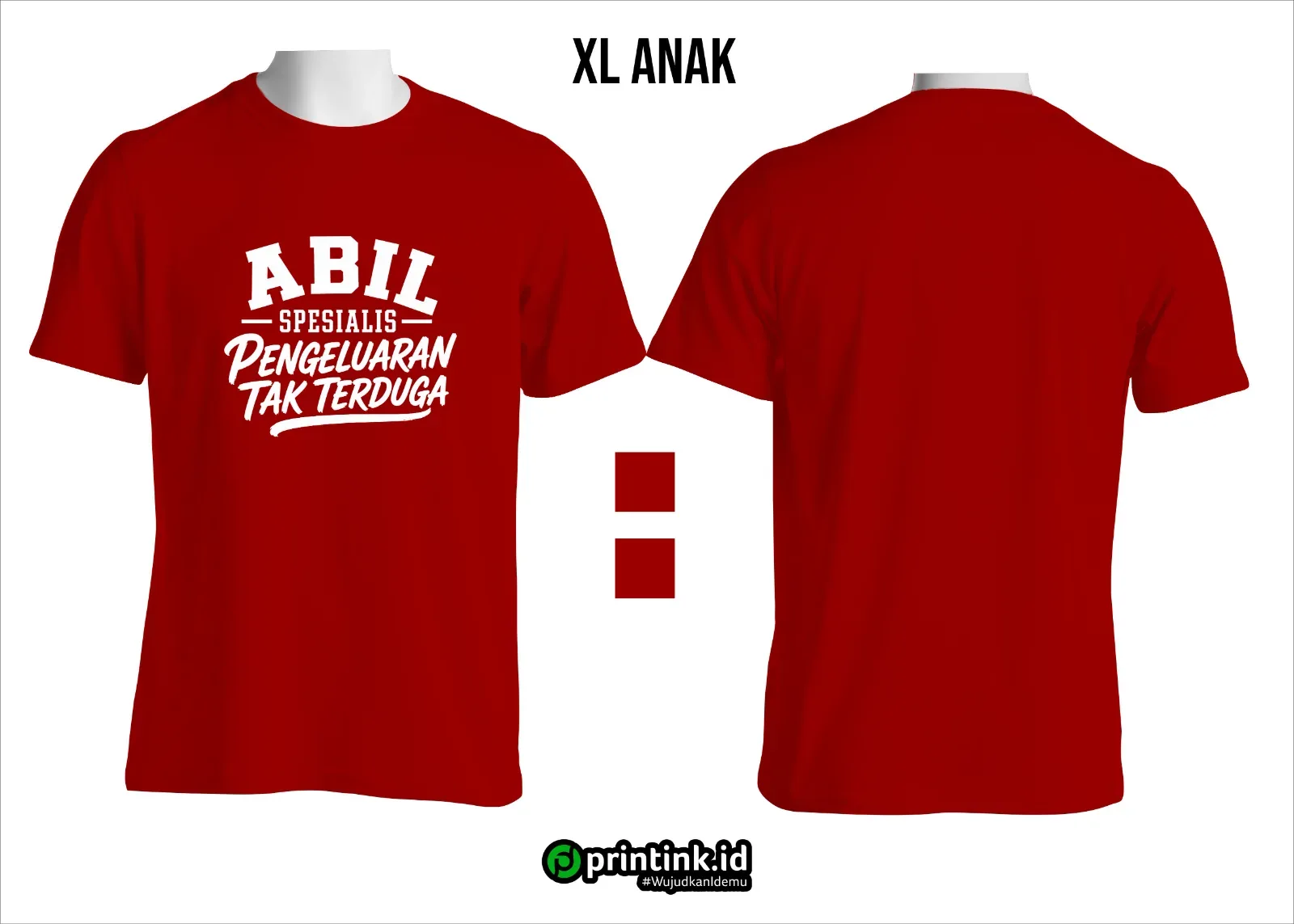 Kaos O-Neck Cotton Combed 24s Anak