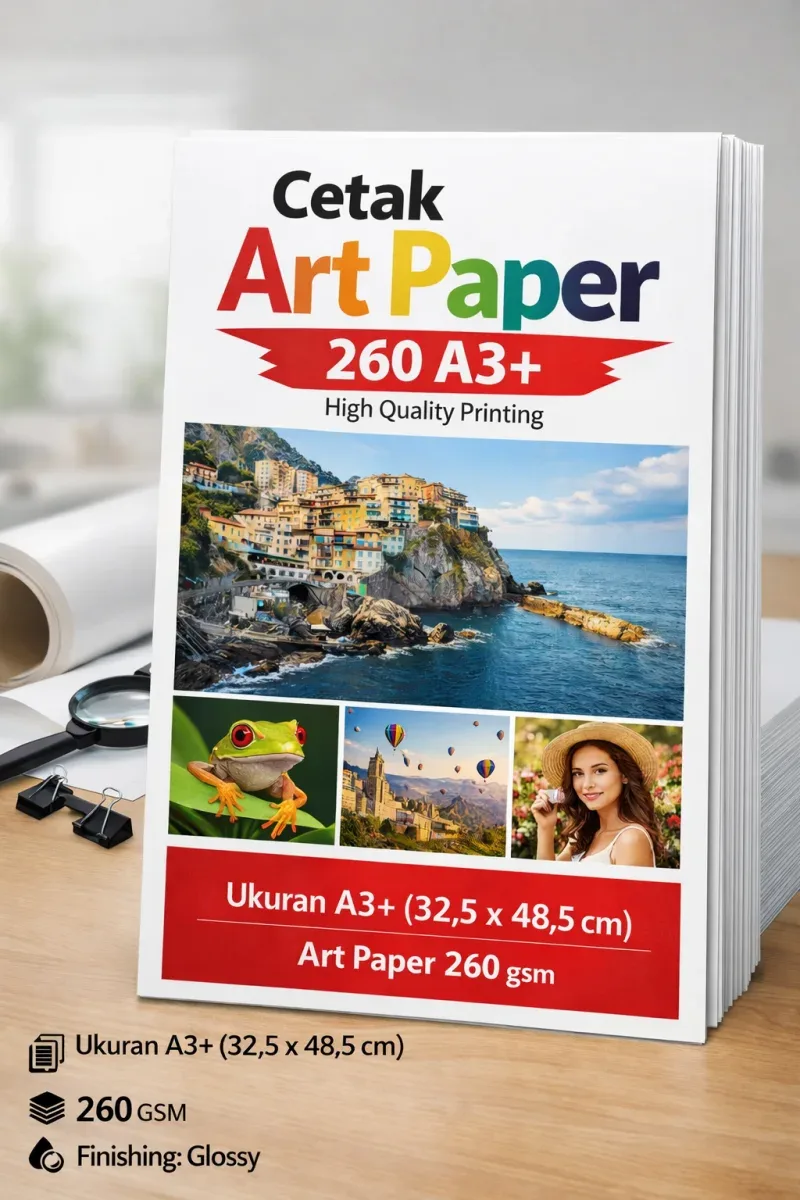 Cetak Art Paper 260 A3+