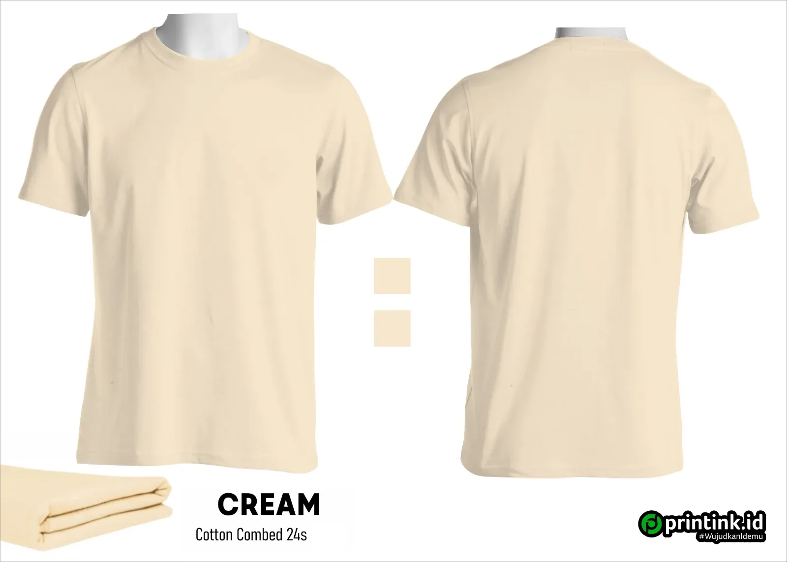 Kaos O-Neck Cotton Combed 24s Dewasa