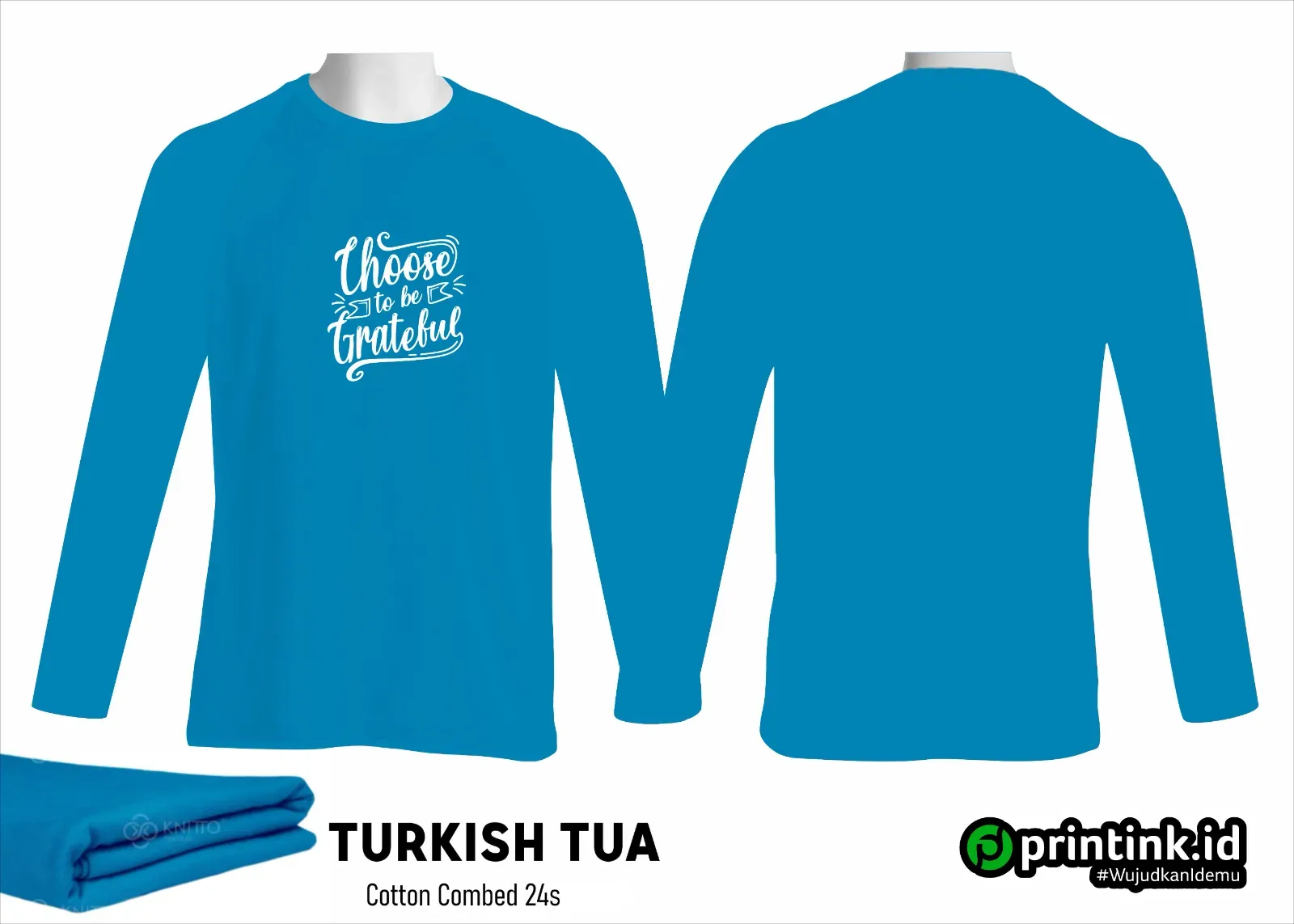 Kaos O-Neck Cotton Combed 24s