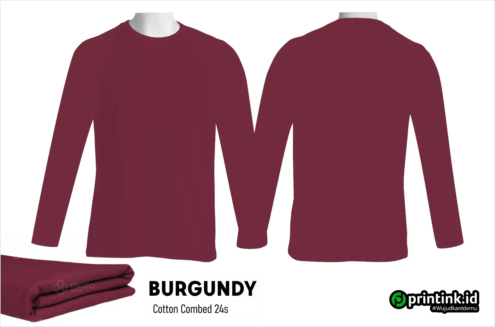 Kaos O-Neck Cotton Combed 24s