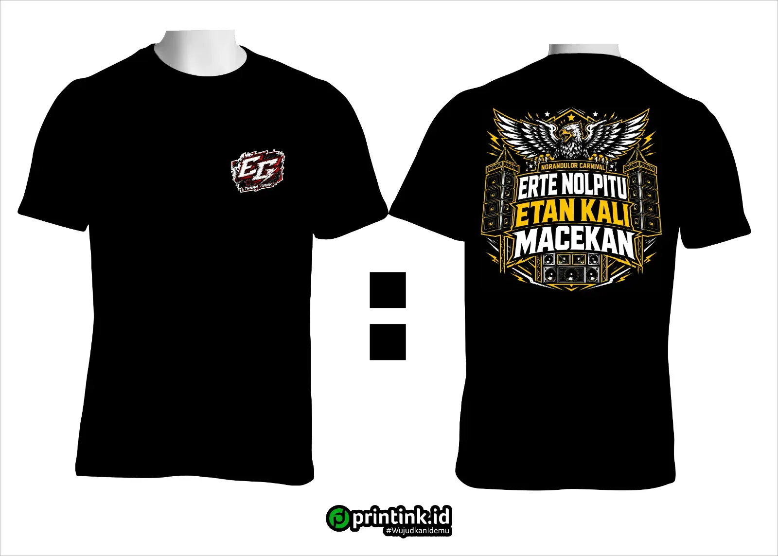 Kaos O-Neck Cotton Combed 24s Dewasa