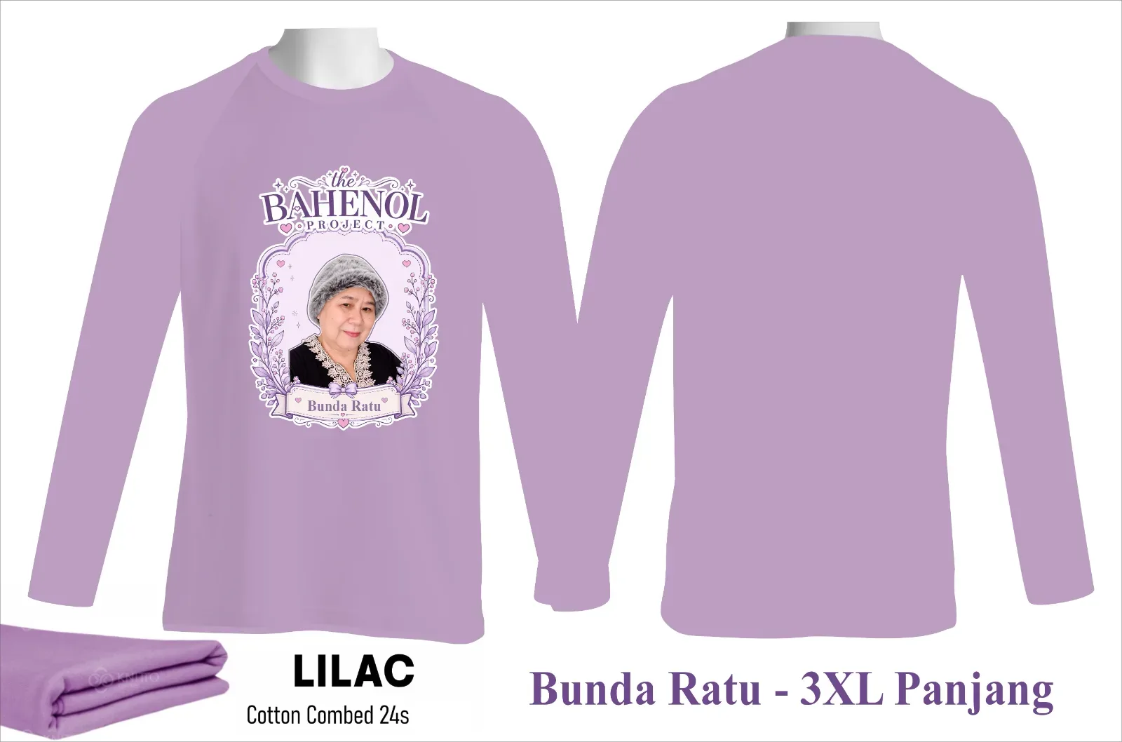 Kaos O-Neck Cotton Combed 24s Dewasa