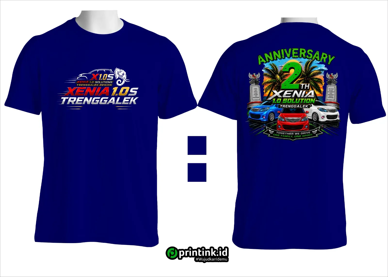 Kaos O-Neck Cotton Combed 24s Dewasa