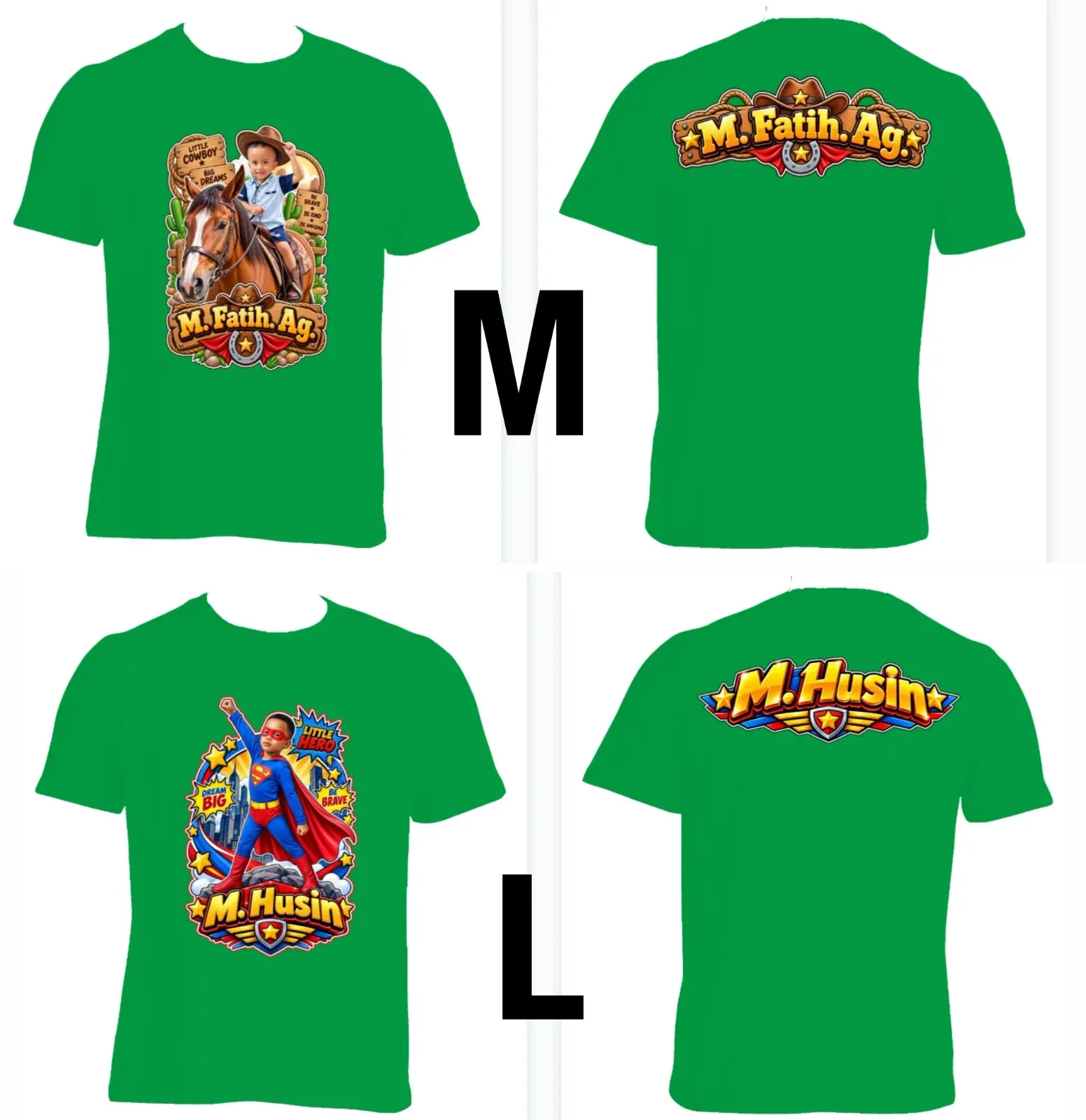 Kaos Anak Avatar Custom