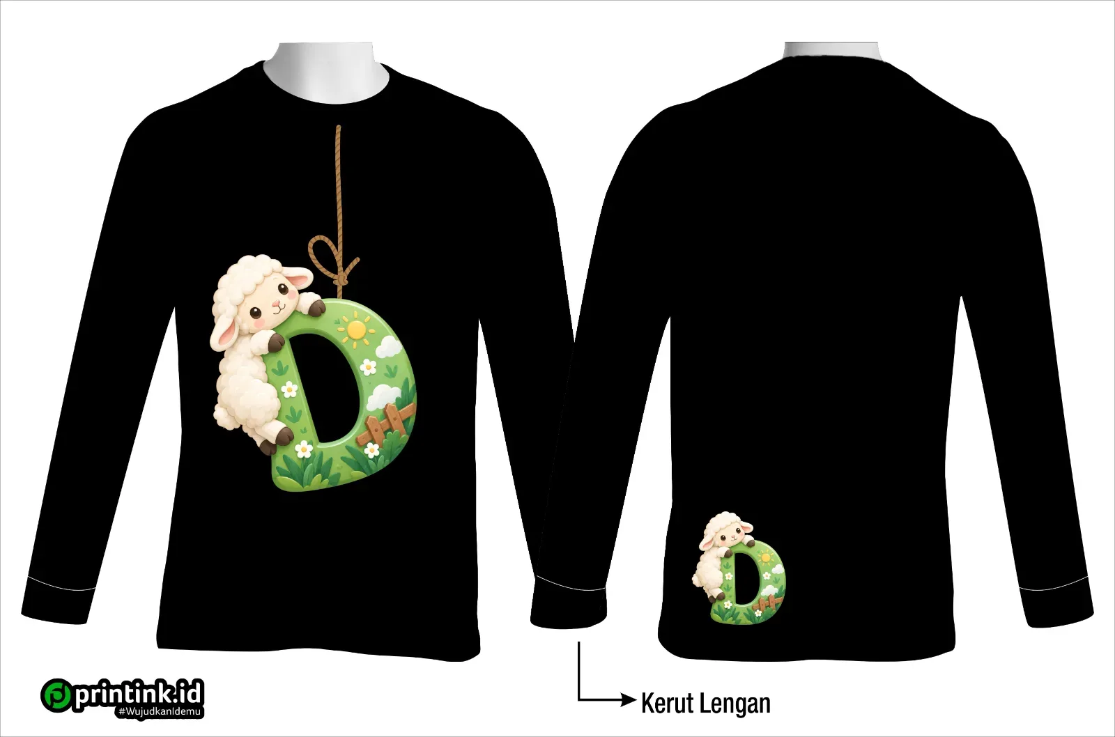 Kaos O-Neck Cotton Combed 24s Anak