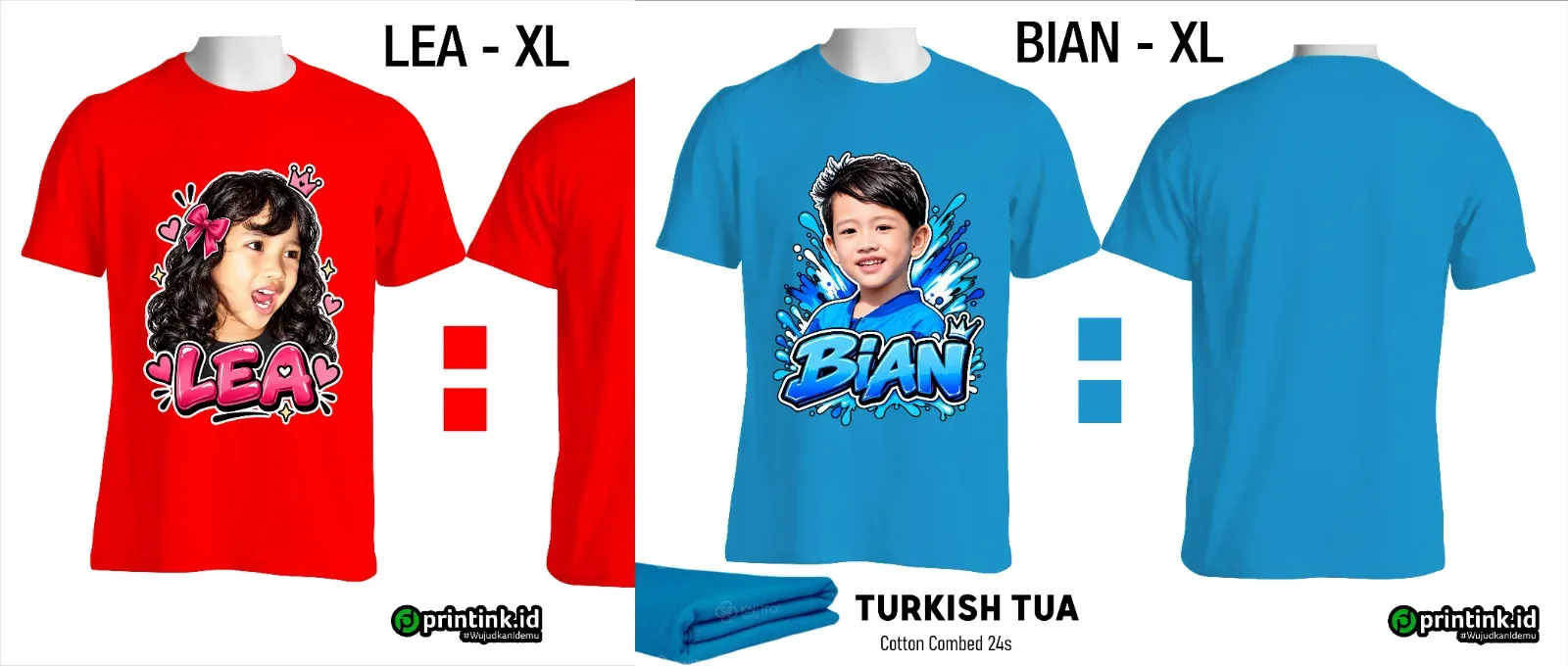 Kaos Anak Avatar Custom