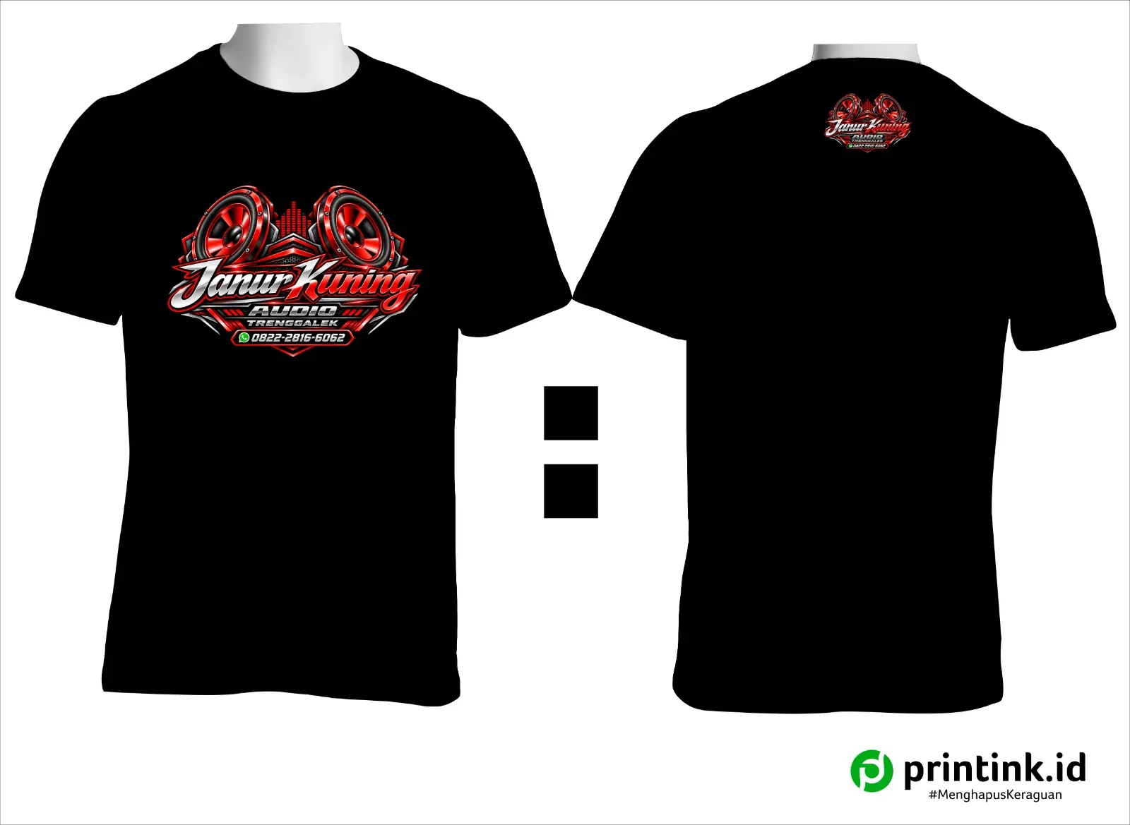 Kaos O-Neck Cotton Combed 24s Dewasa