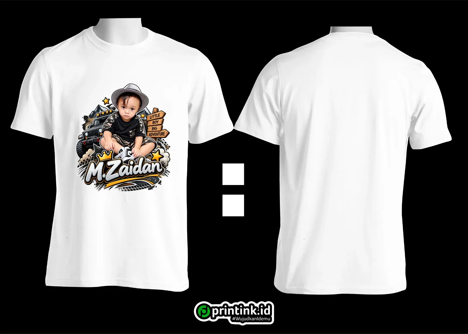 Kaos O-Neck Cotton Combed 24s Dewasa