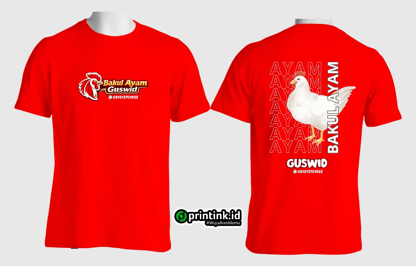 Kaos O-Neck Cotton Combed 24s